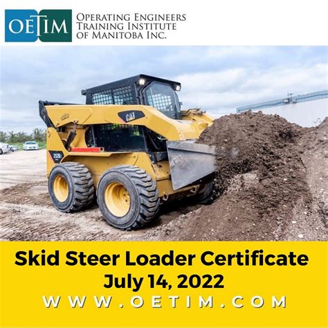 skid steer training vancouver|skid steer certification programs.